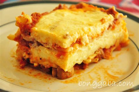 Lasagna With Bechamel Sauce Recipe Bongga Ba