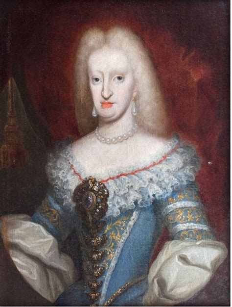 Maria Anna Of Neuburg Queen Of Spain Royal Blood Antique Portraits