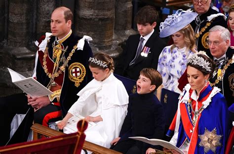 Prince Louis At King Charles Iiis Coronation Popsugar Celebrity