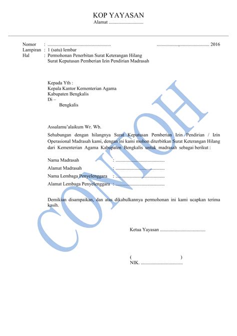 Surat Pernyataan Permohonan Penerbitan Sertifikat Bpjs Folder Contoh