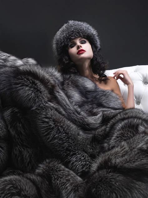 Grey Faux Fur Throw Bear Skin Rug Fur Clothing Fur Accessories Fabulous Furs Fur Blanket