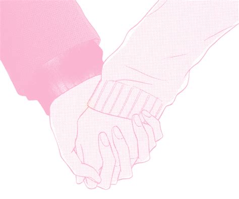 Png Anime Hand Love Heart Kawaii Cute Hand Hands Cartoon Anime