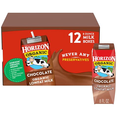 Buy Horizon Shelf-Stable 1% Low milk Boxes, Chocolate, 8 oz., 12 Pack