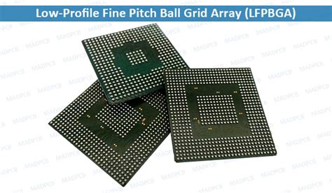 Lfbga Or Lfpbga Low Profile Fine Pitch Ball Grid Array Madpcb