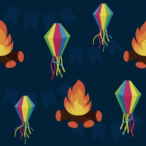 Bonfire Party Illustrations Royalty Free Vector Graphics And Clip Art