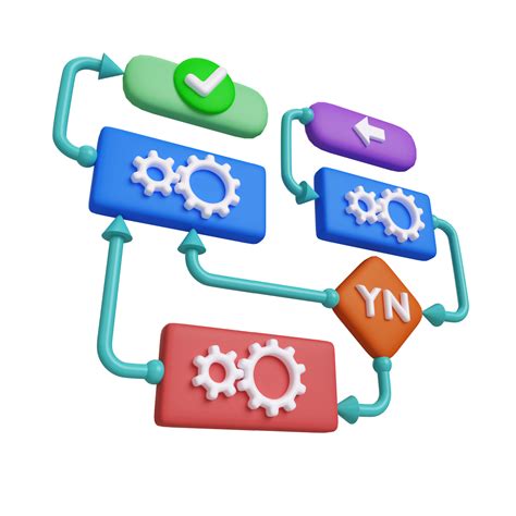 Business Process 3d Icon 9636761 Png