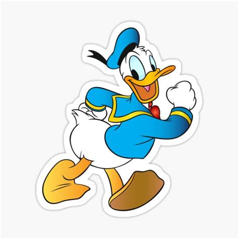 Donald Duck Stickers Redbubble