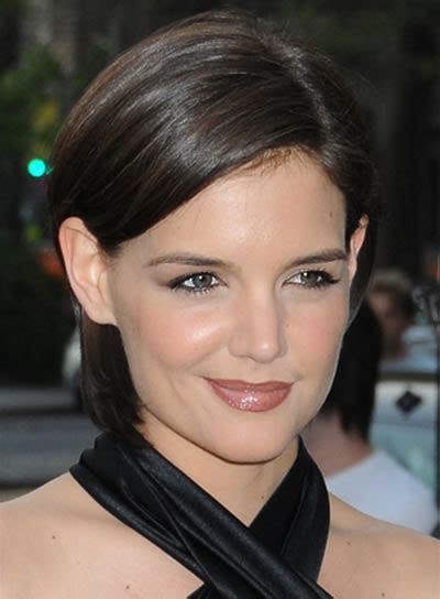 Celebrity Hair Cut Inspiration Of Katie Holmes Celebrity Hairstyle