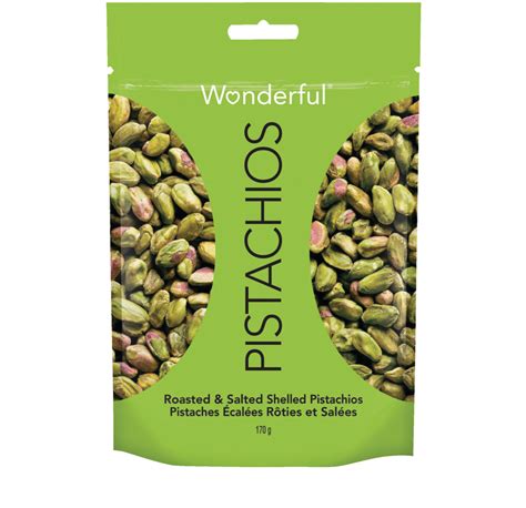Wonderful Pistachios Roasted Salted Shelled Pistachios 170 G Party