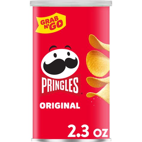 Pringles Original Original Can 1 Serving Can 238 Oz 12