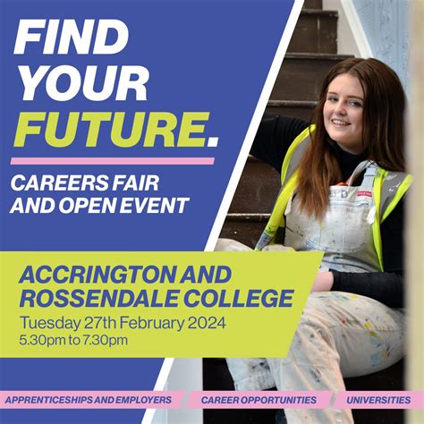 Find Your Future Careers Fair And Open Event Accrington And Rossendale