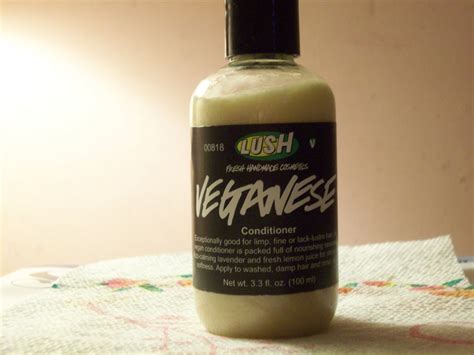 Veganese Conditioner Lush Products Conditioner Shampoo Bottle
