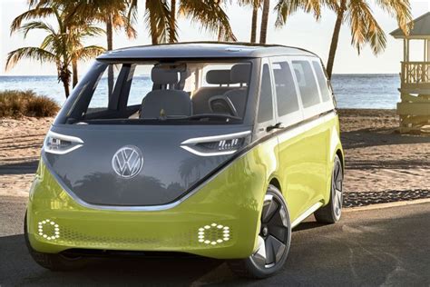 The All Electric And Autonomous Volkswagen Id Buzz Minivan Vwidbuzz