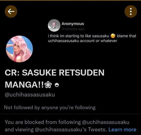 Mrrex On Twitter Rt Otsutsuki176 Dumb Bitch Blocked Me Because I Was Defending Boruto From