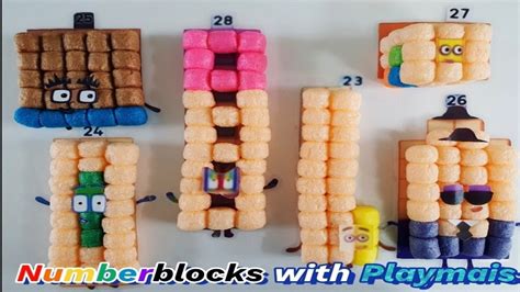 Numberblocks Season 7 New Official Characters 23 27 28 How To Make