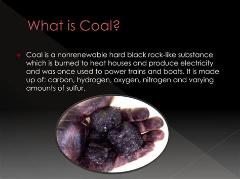 Ppt Advantages And Disadvantages Of Coal Powerpoint Presentation