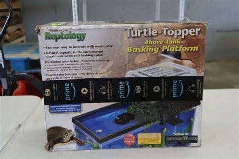 Reptology Turtle Topper Above Tank Basking Platform Matthews Auctioneers