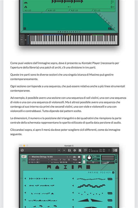 Maximo - Sonokinetic - Sample libraries and Virtual Instruments