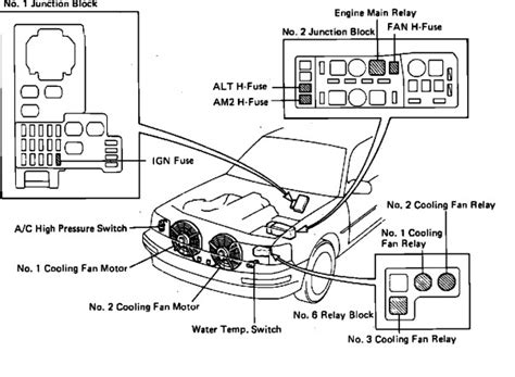 This engine bay fuse box chart oem 1998 1999 was removed from a 2000 lexus ls400 with an automatic transmission. 1996 Lexus Ls400 Fuse Box Diagram - Wiring Diagram Schemas