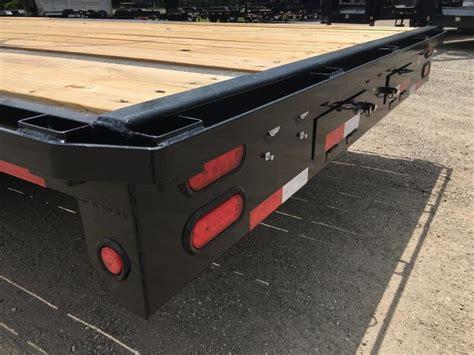 14oa 20 Big Tex 20 Deck Over Flatbed W 8 Slide In Ramps Texas