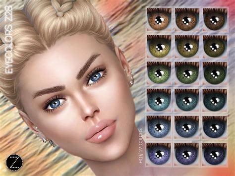 Eyecolors Z28 By Zenx At Tsr Sims 4 Updates