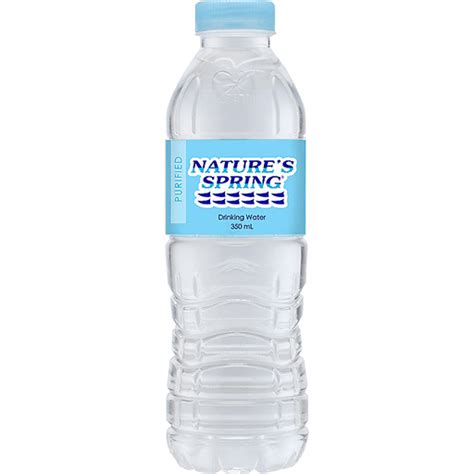 Natures Spring Purified Water 350ml Water Walter Mart