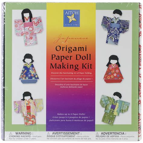 Japanese Origami Paper Doll Making Kit