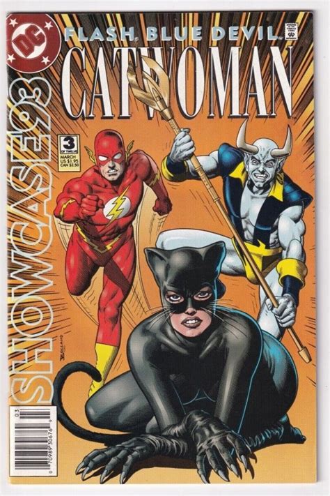 Showcase 93 3 March 1993 Dc Catwoman Flash Doug Moench Ed Hannigan