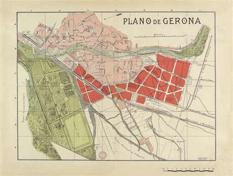 Girona Spain Map