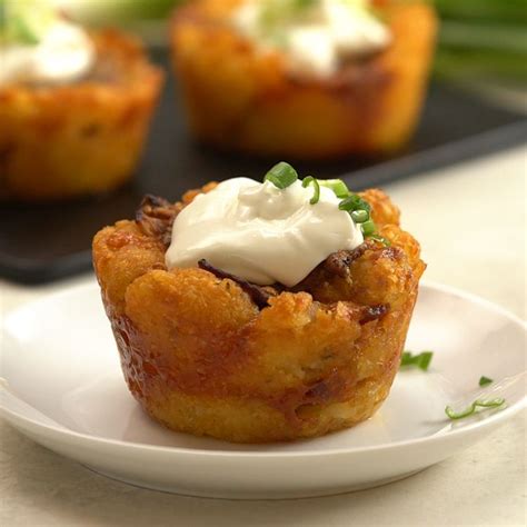 Tater Tot Potato Skins Bring Two Bite Treats To A Whole New Cheesy Level