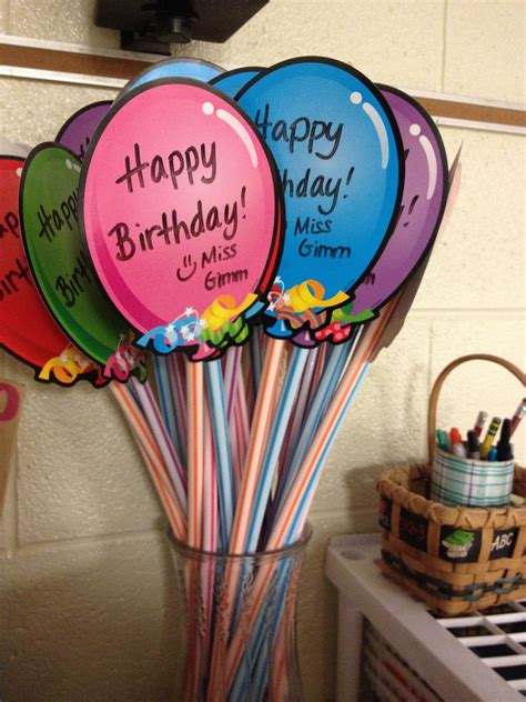 Birthday Pixie Stix Balloon