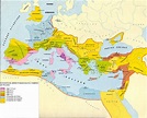 Mapa - El Imperio Romano de Trajano [The Trajan Roman Empire]