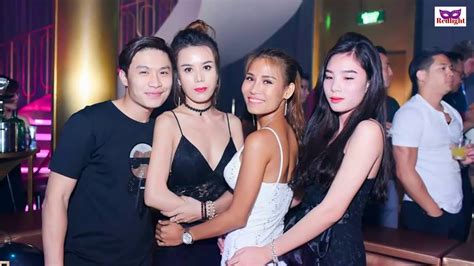 Envy Club Nightclub In Ho Chi Minh City Vietnam Dance Girls At Night