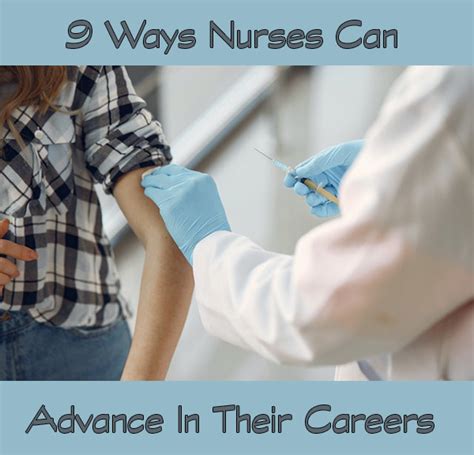 9 Ways Nurses Can Advance In Their Careers