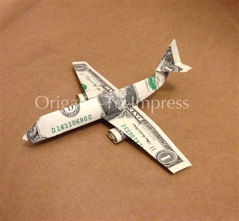 Boeing 747 Money Origami Dollar Bill Art Dollar Bill Origami Money