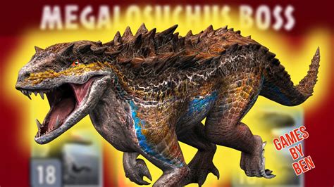 Megalosuchus Boss Raid 230623 Jurassic World Alive Youtube
