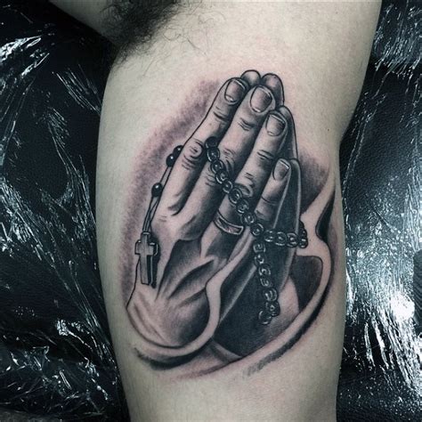 Discover (and save!) your own pins on pinterest 75 Hand Praying Tattoo Designs for Men | Improb