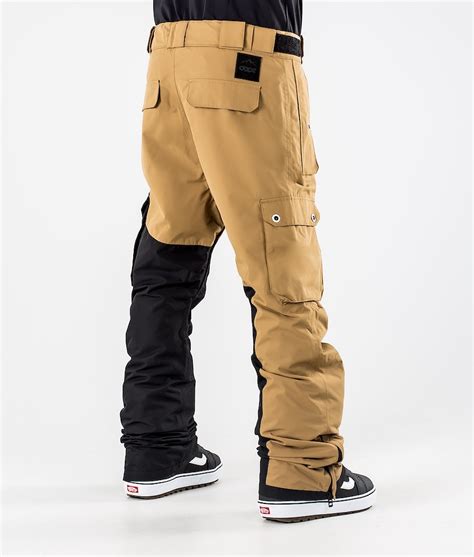 Dope Adept Snowboard Pants Goldblack