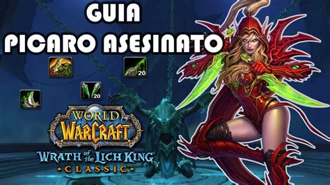 Guia Picaro Asesinato Pve 335 Wotlk Classic Final Youtube