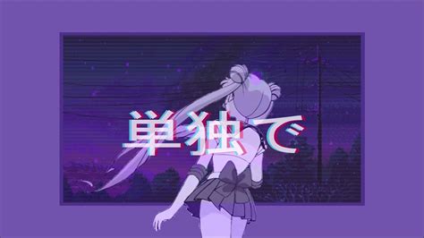 Purple Aesthetic Laptop Background 12s Anime Aestheti