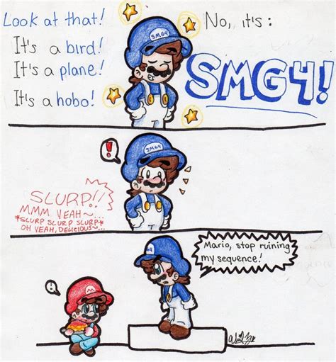 Its Smg4 Super Mario Art Mario Comics Funny Mario Videos