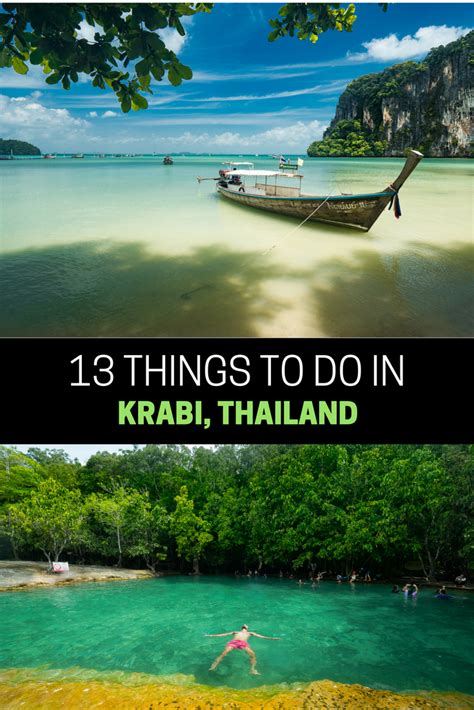 20 Awesome Things To Do In Krabi Complete Guide Krabi Thailand Asia