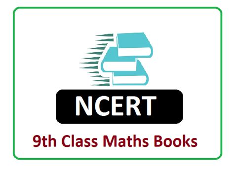 Ncert 9th Class Maths Book 2024 For Complete Textbooks Pdf Download
