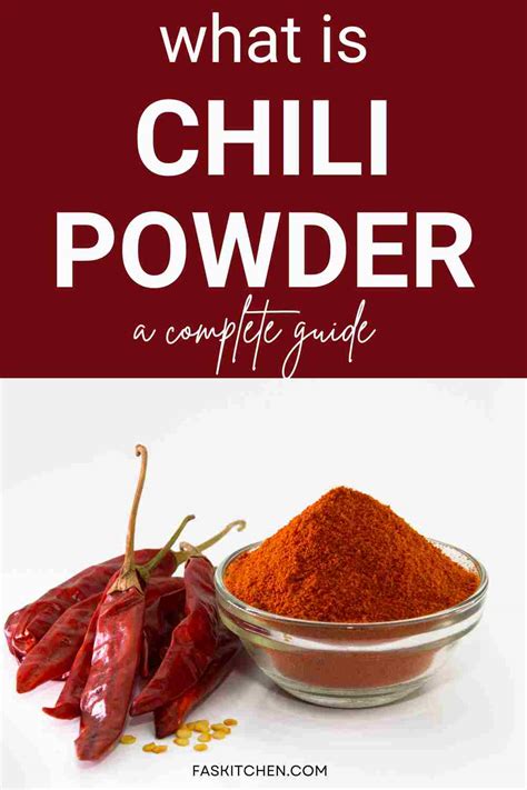 Chili Powder 101 Nutrition Benefits How To Use Buy Store Chili