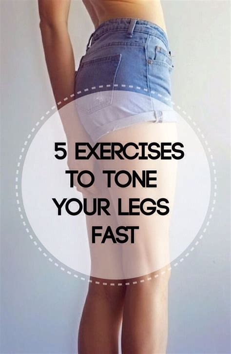 Exercises To Tone Your Legs Fast Toned Legs Workout Lower Body