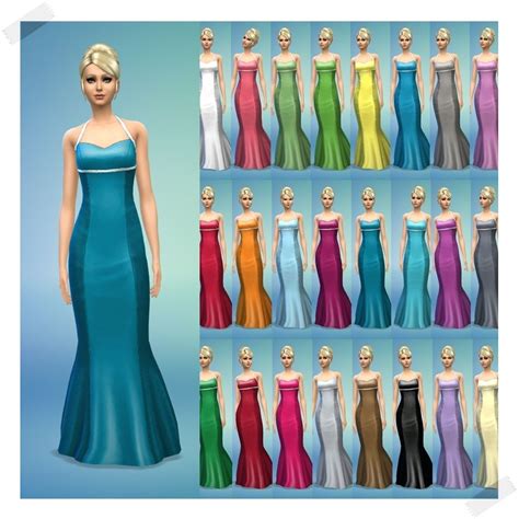 Simpixus Sims 4 Clothing Game Dresses Dresses