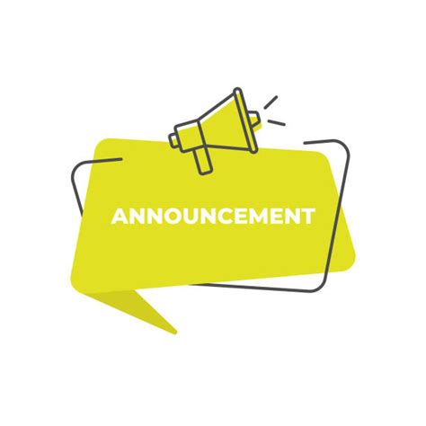 Announcement Message Stock Photos Pictures And Royalty Free Images Istock