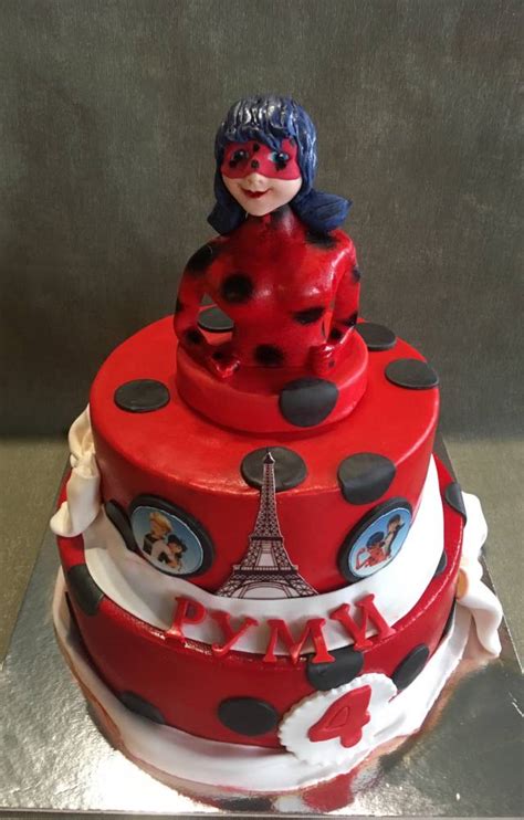Miraculous Ladybug Cake Decorated Cake By Doroty Cakesdecor Hot Sex Picture