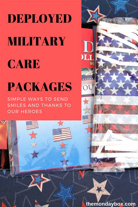 Deployed Military Care Package Military Care Package Care Package Army Care Package