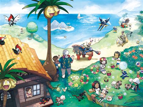 Review Pokemon Sun And Moon For Nintendo 3ds Are Kinder Gentler